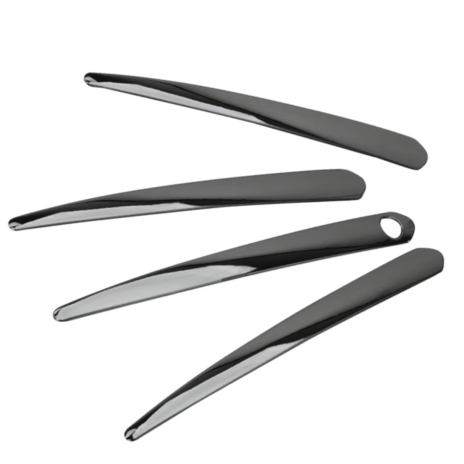 DSPOLIMV Outer Door Handle Cap Compatible with Toyota for RAV4 for Adventure 2019-2023 1 Set Car Exterior Door Handle Trim Strip Cover Stainless Steel Parts