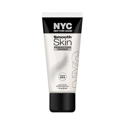 N.Y.C. New York - Imprimación perfeccionadora para la piel lisa, sin color, 1 onza líquida