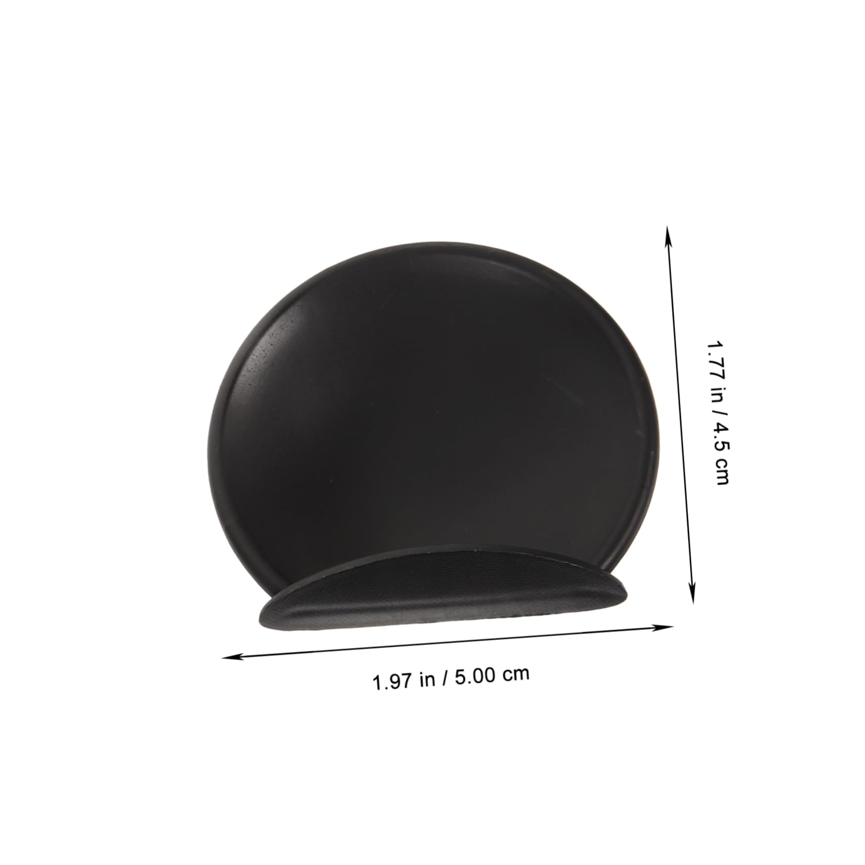 BESPORTBLE Decorazione Nero e Moto Orecchie in Topo di per da Silicone Casco Stile Leggere Decorative Unico e Divertente per Casco da Moto Giocoso
