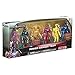 Bandai Collectible Power Rangers Team 6-Piece Set With Exclusive Metallic Goldar