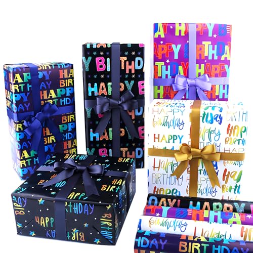 Papel de Regalo Cumpleaños Marca Rapidbok