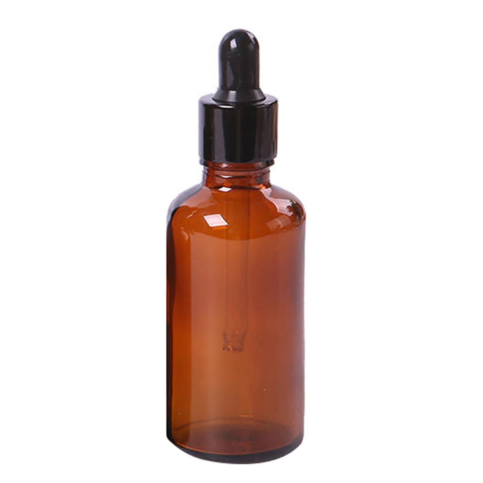 matumou 5ml-100ml Mini Amber Glass Liquid Reagent Bottle Eye Dropper Empty