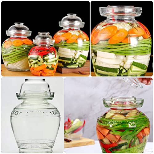 Recipientes Com Tampas Recipientes De Fermenta??o Lata De Café Frasco De Fermento Recipientes De Com