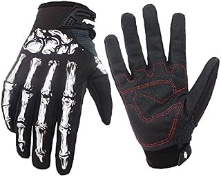 RIGWARL Winter Windproof Waterproof Touch Screen Glove Skull Zombie Bone Design Cycling Climbing