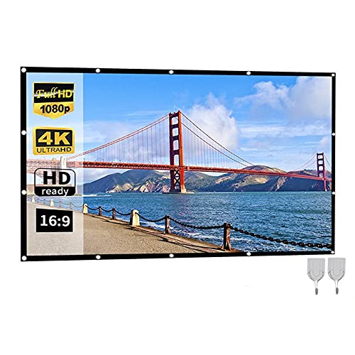 Pantalla de proyección plegable HXZDEY 150 pulgadas 16:9