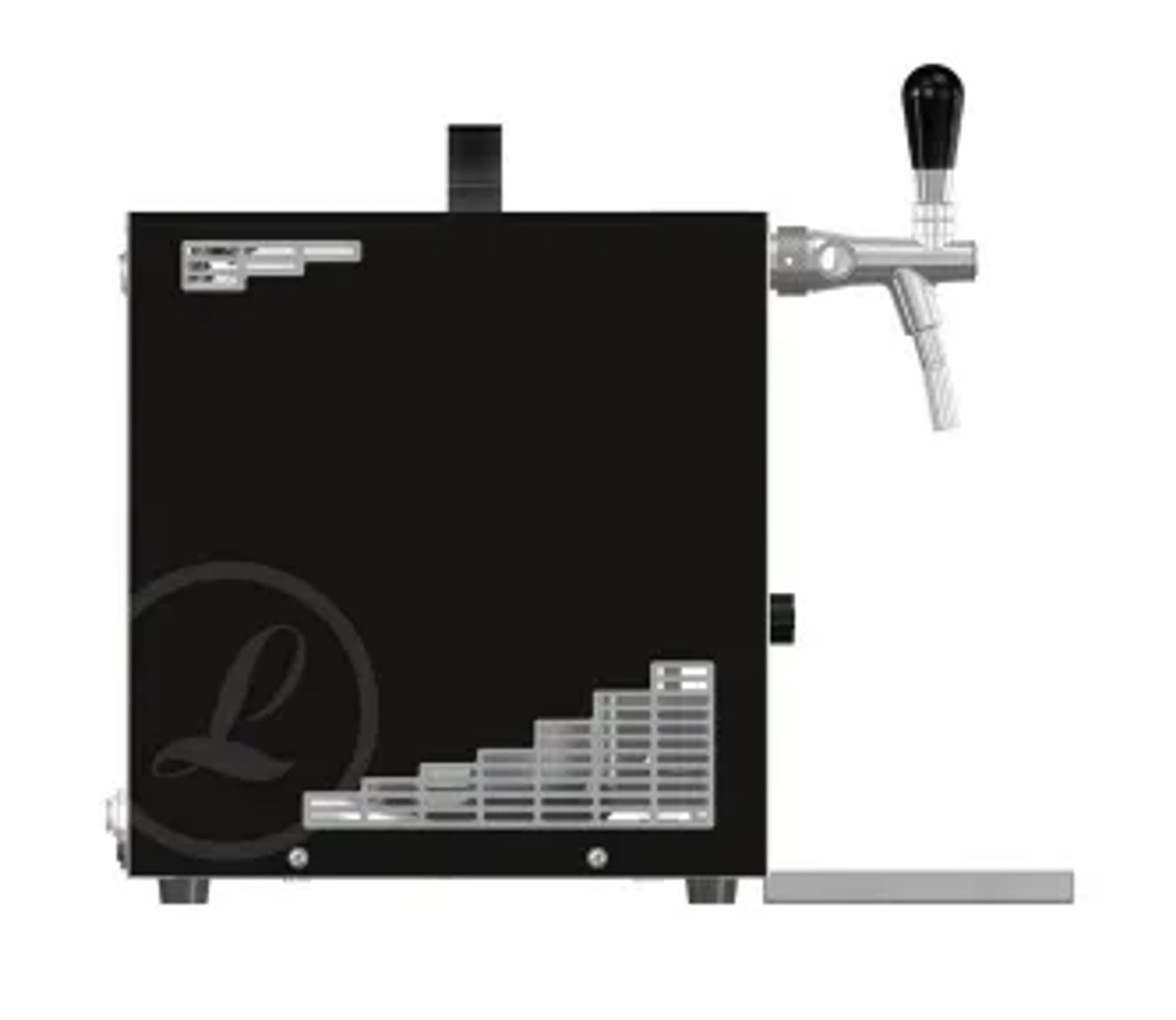 Set Completo, Dispensador de Cerveza, PYGMY 25/K Limited Edition dispensador portátil, 1 Grifo, 35 litros/Hora, Green Line, KEG:sin