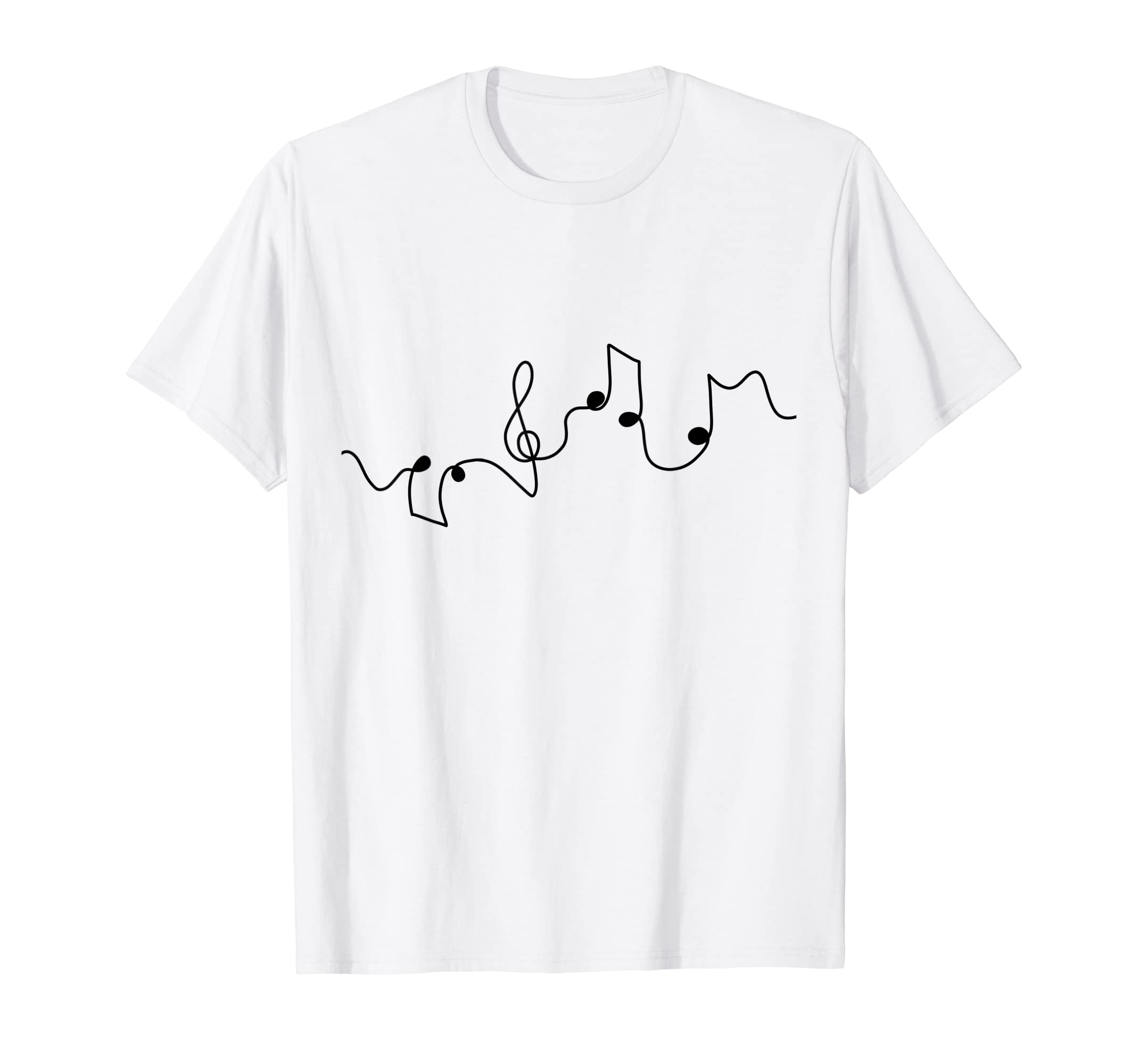 ROW OF CLEFS | Music Instrument | Singer | ArtistROW OF CLEF | Musician Voice | Musically Note | Sing Melody T-ShirtOEKO-TEX STANDARD 100