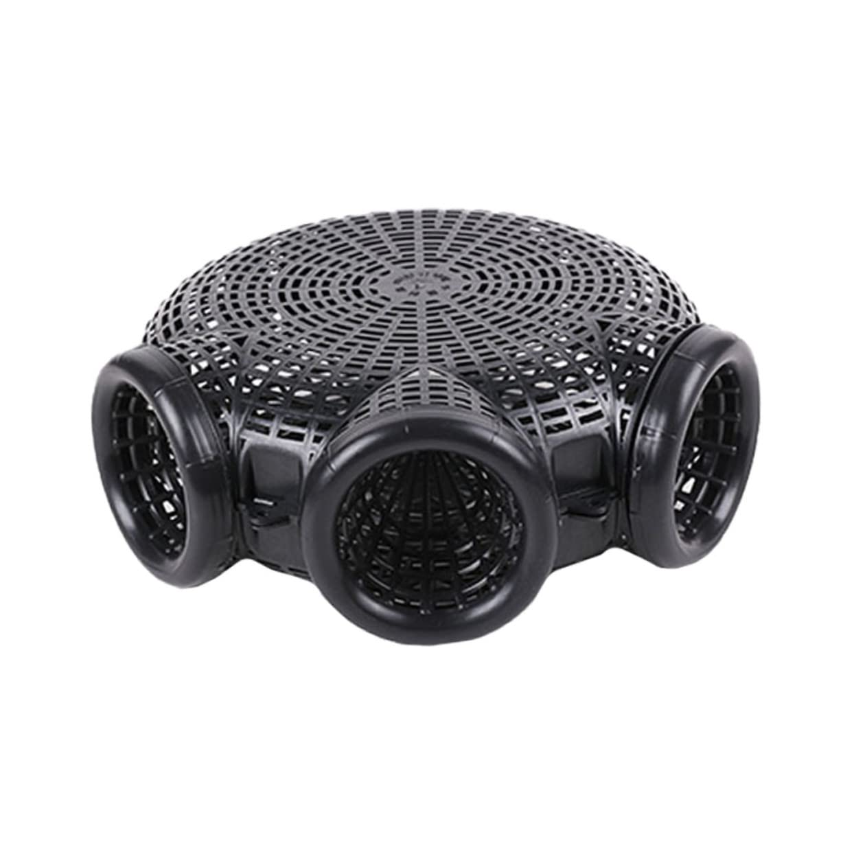VANZACK 2stücke Portable Eelfishing Basket Tragbare Fischfalle Für Garnelen Krebse Und Aale Für Süßwasser Und Salzwasserangeln Mit Robustem Design Und Einfacher Handhabung