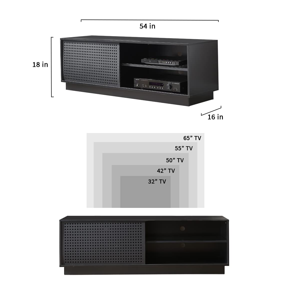 Generic Gaming TV Stand TV LED TV Stand for 65 inch TV