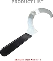 Vista 7 de HDBUBALUS Herramienta universal de ajuste de choque de motocicleta llave inglesa 1 unids