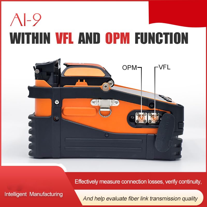 SM&MM Six Motor Core Alignment Fiber Fusion Splicer Automatic FTTH Fiber Optical Welding Splicing 5S Heating 15S (Ai-9) - Image 4