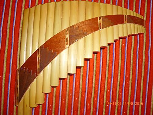 Professional Antara Andean Pan Flute 22 Pipes Case Included Item in USA