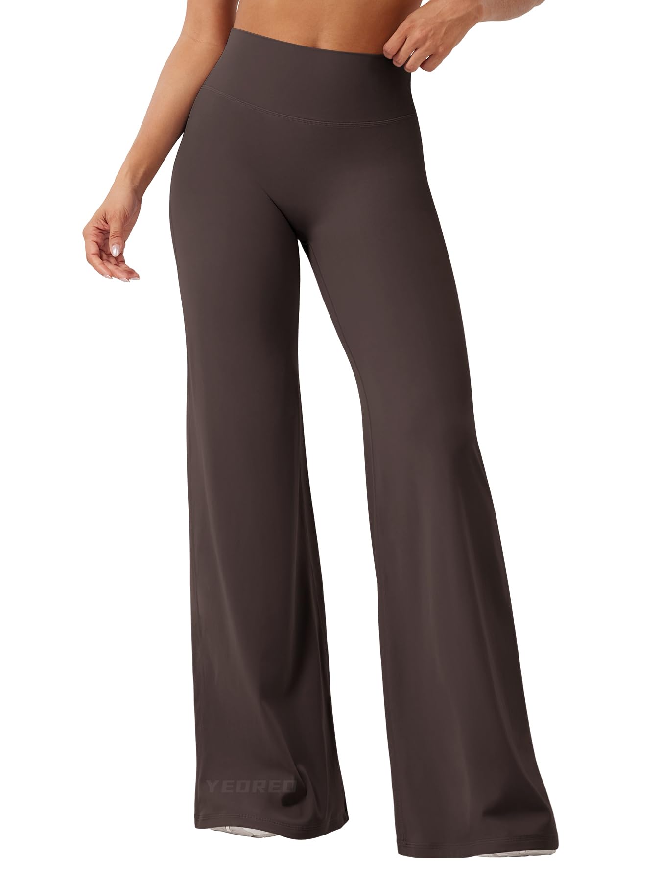 YEOREO Workout Leggings Womens No Front Seam Straight Leggings 29"/ 31.5"/ 33"/ 35" High Waist Buttery Eddiy Gym Yoga Pants