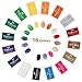 Ink Stamp Pads, UBEGOOD Finger Ink Pads for Kids, Washable Craft Stamp Pad, DIY for Rubber Stamps, Paper, Scrapbooking, Wood Fabric, Best Gift for Kids (16 Pack)