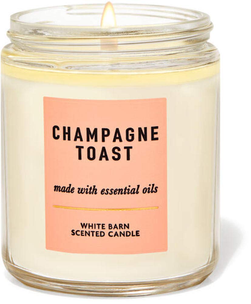Buy White Barn Bath & Body Works Single Wick Scented Candle Champagne