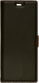 ラスタバナナ Xperia 8 SOV42 Xperia 8 Lite 専用 ケース カバー 手帳型 +COLOR 薄型 サイドマグネット BK×DBR エクスペリア8 スマホケース 5306XP8BO