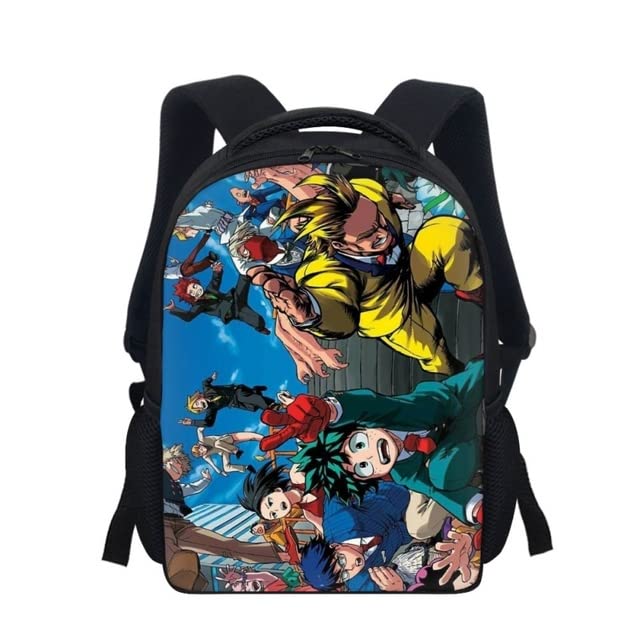 fashionAE - Twoʜеаrtsgirl Anime My Heros Academias Kids School Bags Kindergarten Bookbag Back to School Elementary School Backpacks Mochila (KBG2649F)