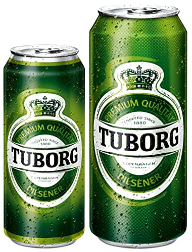 Tuborg Pilsener 1 Liter, Bier Dose Einweg (12 x 1.0 L) Dosenbier - Image 5