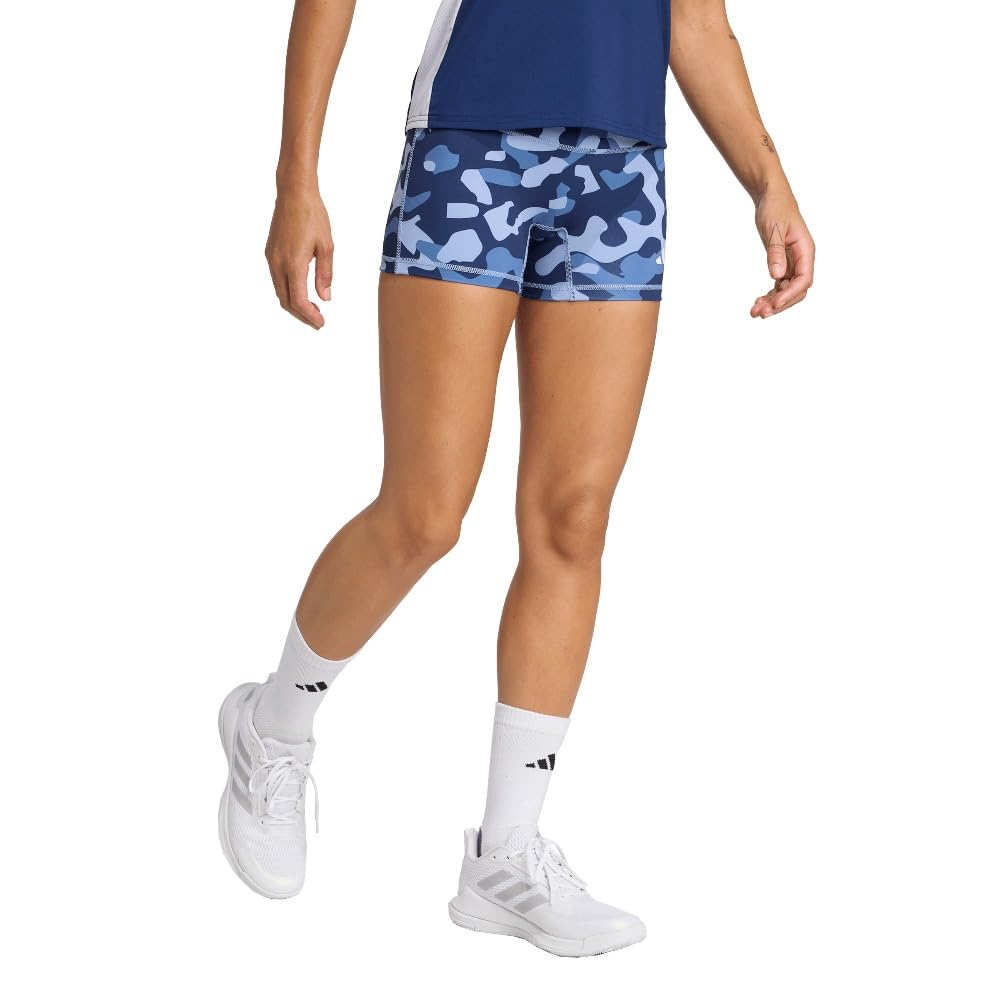 adidas Volleyball Camo Print 4 Inches Shorts - Rajstopy Kobiety