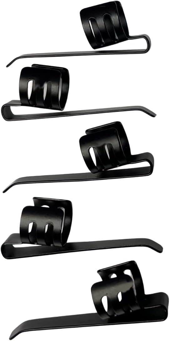 Klip - Fits All Pens, Holds Tight to Shirt, Notebook, Etc. Accessory for Pokka Pens - 5 Count (Pack of 1)