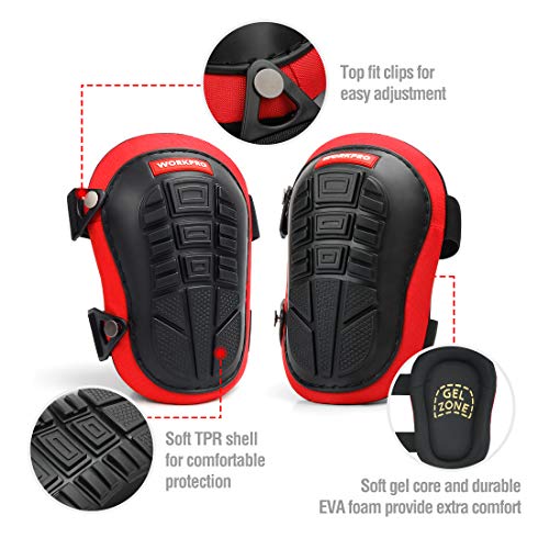 Workpro W133217A Knee Pads For Work, Construction Knee Pads thumb #1