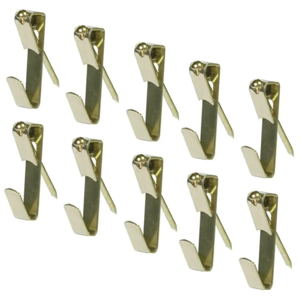 N260-000 Brass Plate Hangers - 5 Lbs Weight Capacity