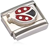  Nomination Damen-Charm Composable Marienkäfer Edelstahl Emaille - 330202/15