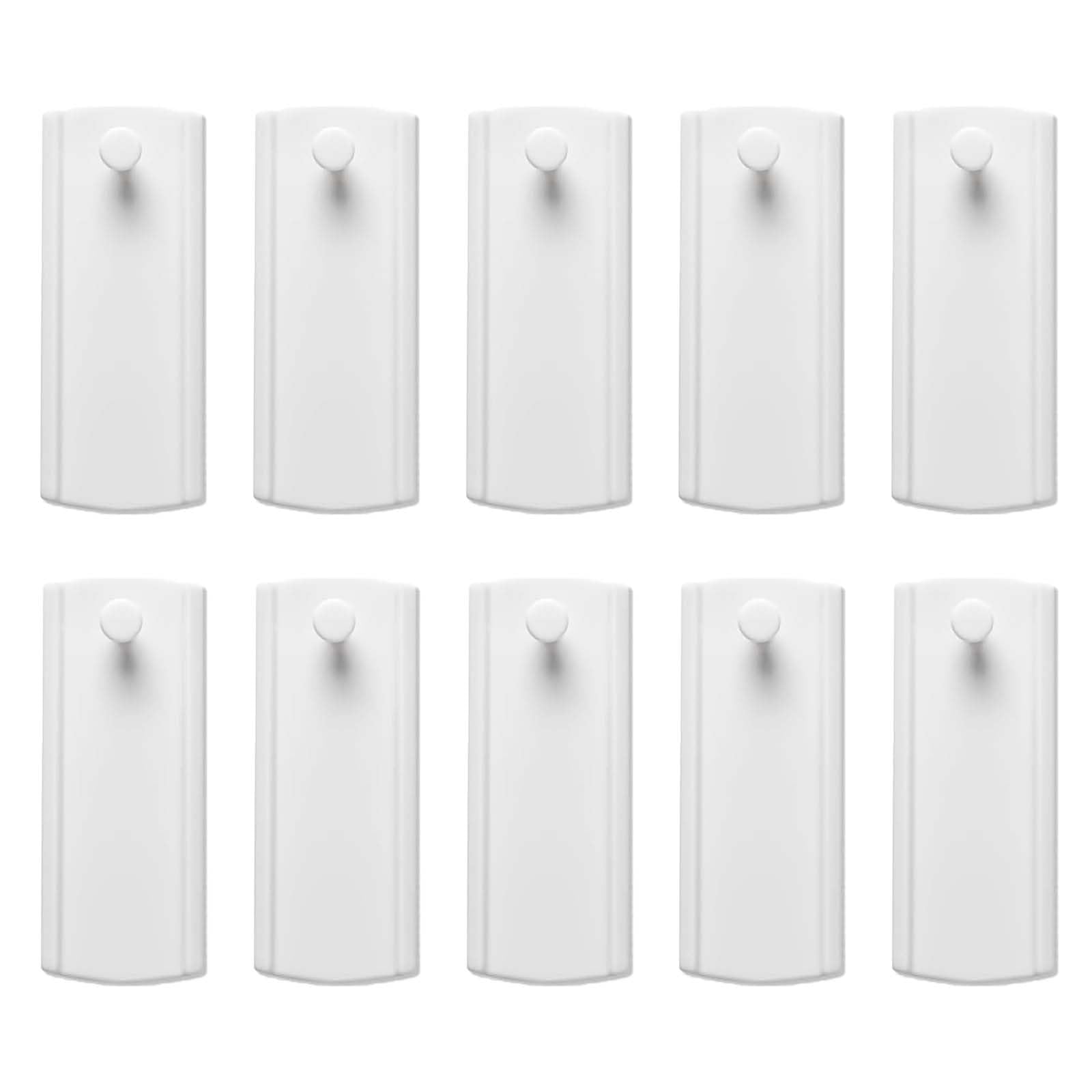 SHUOHONG 10 Piezas Autoadhesivos Cuelga Cuadros sin Clavos, Colgar Cuadros sin Agujeros, Cuelga Facil, Colgar Cuadros, Clavos Pared sin Taladro para Imágenes, Pósteres, Fotos, Pinturas Decorativas