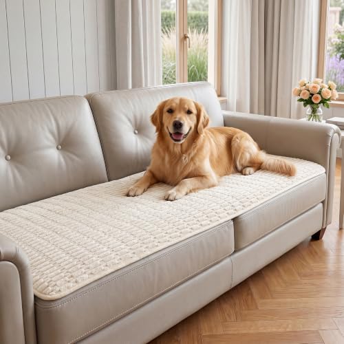 Foxdecor Couch Cover for Dogs Sofa Covers Non Slip Couch Pad Pet Friendly