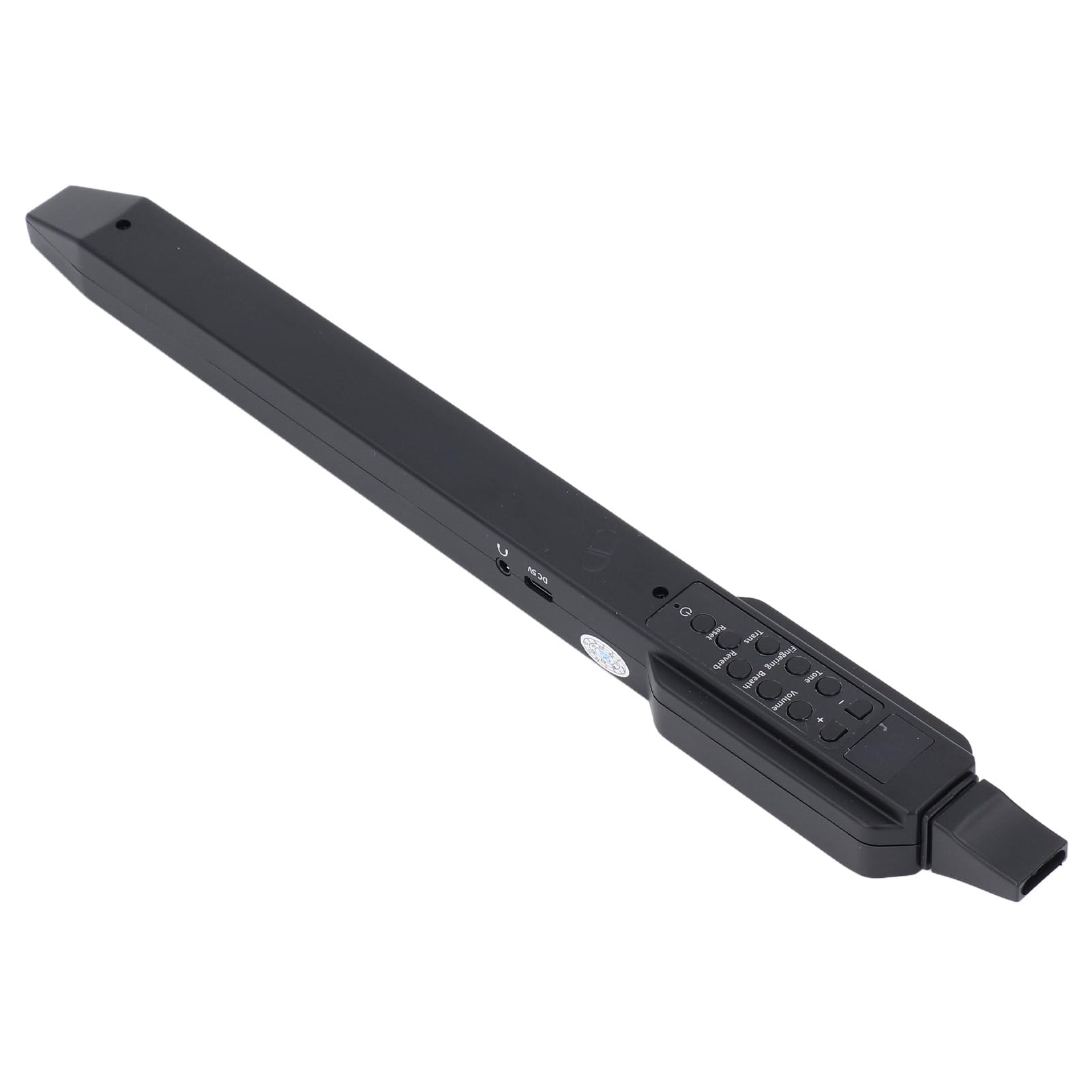Jeffergarden Sassofono Digitale, Strumento a Fiato Elettronico ABS con Connessione MIDI a 10 Toni e 3 Livelli di sensibilità Al Soffio per Musicisti Professionisti e Principianti