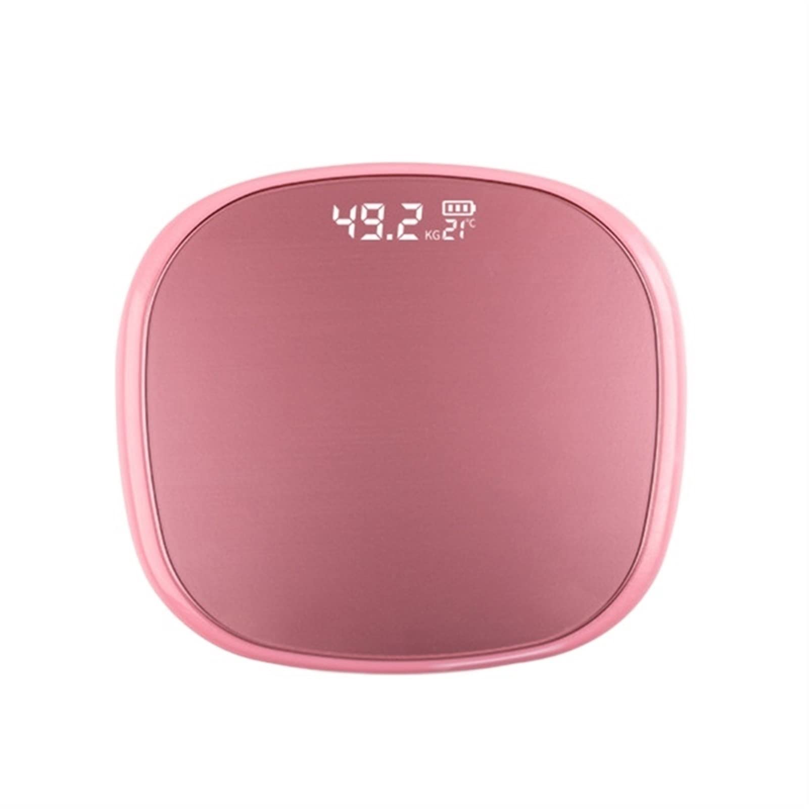 JINGYAN Cyfrowa waga łazienkowa Bathroom Scales Floor Body Scale Smart Electronic ​Weight Toughened Glass LED Digital Household Weighing