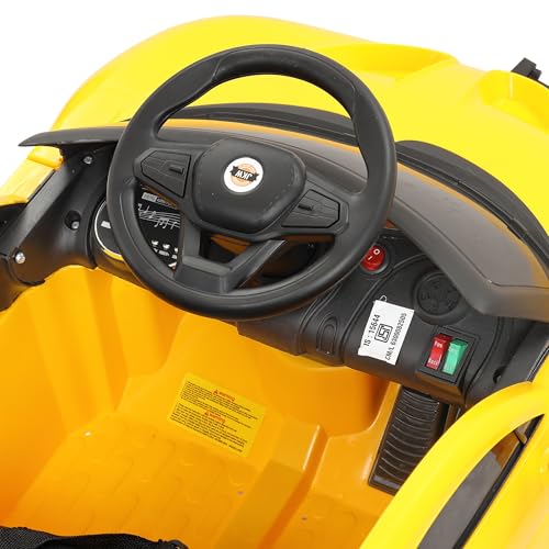 Image of Kids Premium JKC-01 McLaren Car Battery Operated Ride On (Yellow)