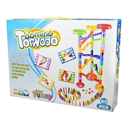 image for VERZABO Marble Run Set Marble Track Maze for Kids Marble Race Track fo