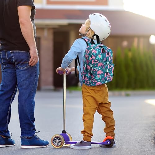 Image of Zicac Toddler Backpack for Boys Girls 12 inch Mini Kids Backpack for School & Travel, Preschool Kindergarten Cartoon Daypack