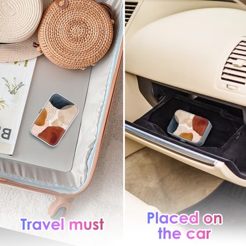 Image of Dental Floss Portable Case, Easy to Store Floss Picks of Various Sizes, Portable Dental Floss Dispenser is Perfect for Travelling, Hotels, Dinners, Appointments.Bohemian Patches