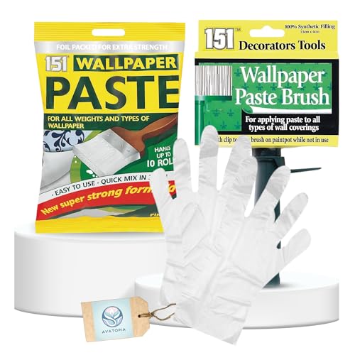 Kit de papel pintado 151 con herramientas completas para decoración