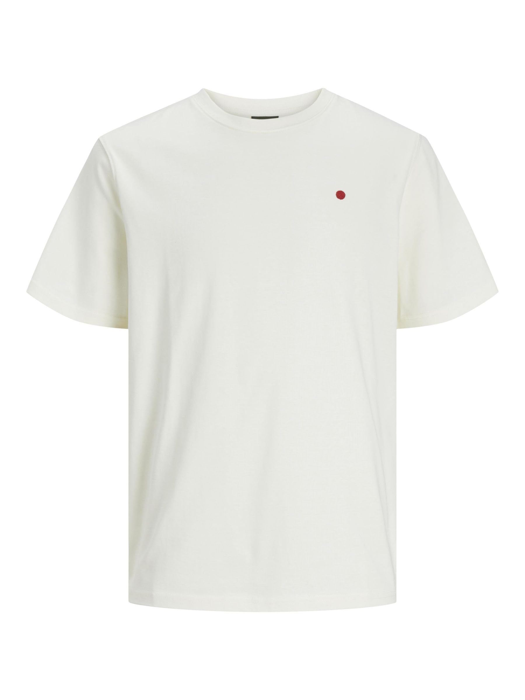 JACK & JONES Male T-Shirt RDD Plain O-Neck T-Shirt