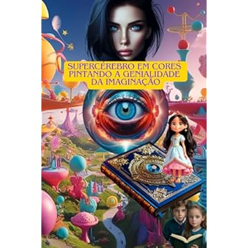Capa do livro Supercérebro em Cores Pintando a Genialidade da Imaginação (Portuguese Edition)