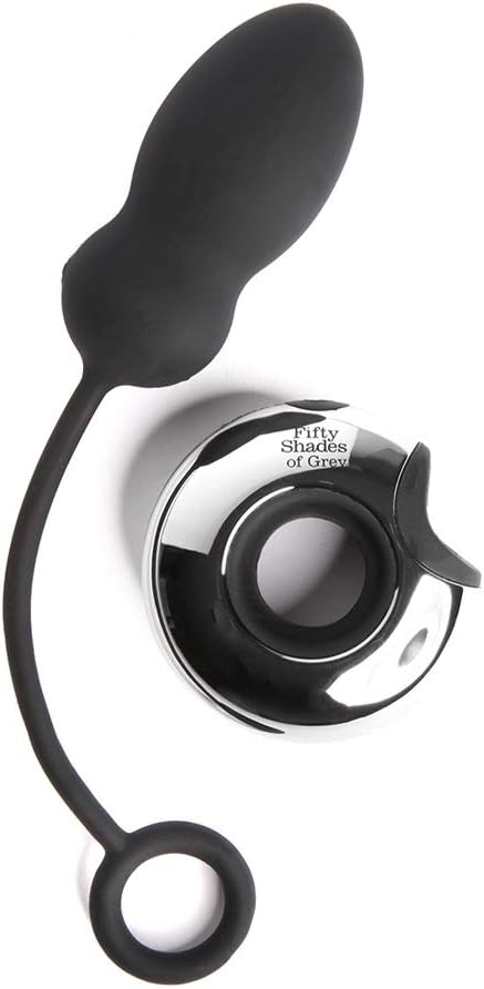 Năm mươi sắc th&aacute;i của m&agrave;u x&aacute;m Rung động kh&ocirc;ng ngừng Điều khiển từ xa Trứng t&igrave;nh y&ecirc;u m&agrave;u đen - C&oacute; thể sạc lại - 46g