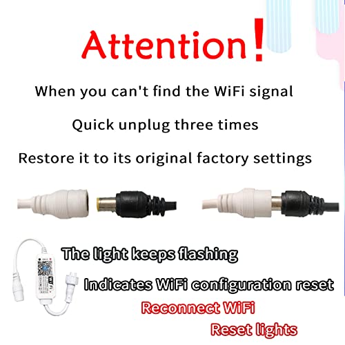 Lominie Luce per acquario 4 canali WiFi Controller...