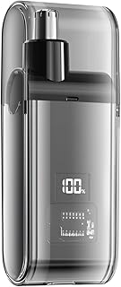 [COVANK]鼻毛トリマー 充電式 USB水洗対応 30日連続使用 男女兼用 快適ケア コンパクト設計 自宅用 鼻毛お手入れ 3カラー選択可 黒