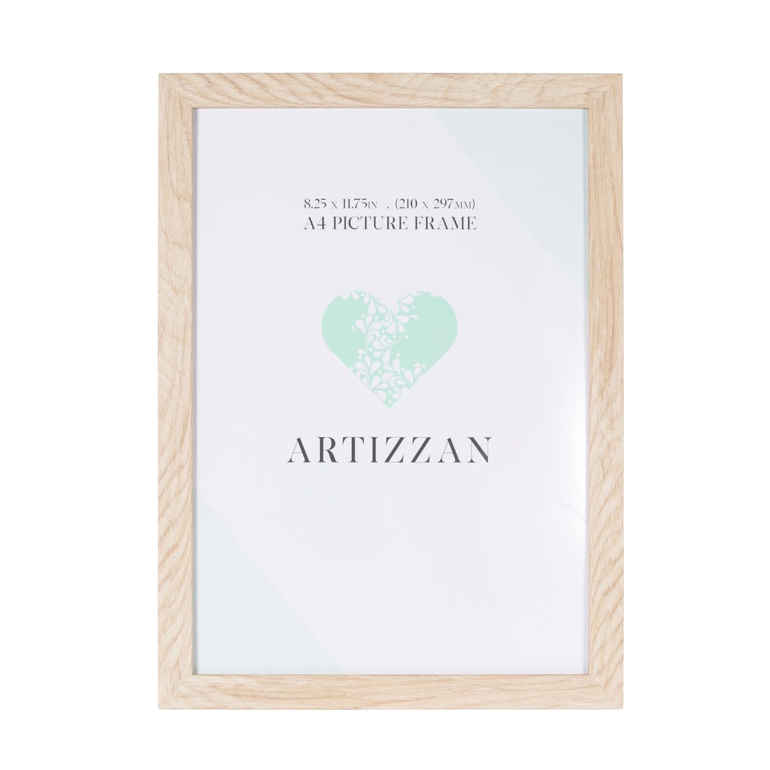 Modern and Chic Oak Veneer Wood Effect A4 Certificate Frame for Wall or Table...