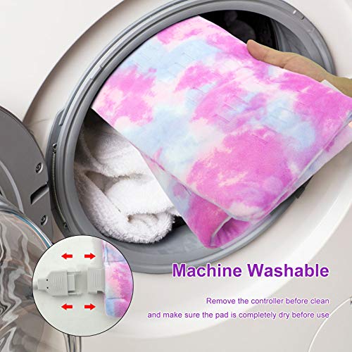 Image of GOQOTOMO Heating Pad Fast-Heating Technology for Back /Waist /Abdomen /Sh-oulder /Neck Pain and Cramps Relief - Moist and Dry Heat Therapy with Auto-Off Hot Heated Pad by-Colorful