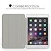 MoKo Case Fit iPad Mini 3/2/1, Slim Lightweight Smart Shell Stand Cover with Translucent Frosted Back Protector Fit iPad Mini 1 / Mini 2 / Mini 3, Lucky Tree (with Auto Wake/Sleep)