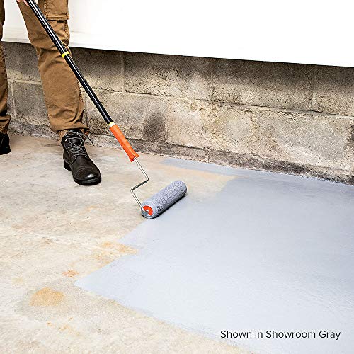Insl-X Egg310S9A-1K Garage Guard Waterbased Epoxy Semi-Gloss Paint 1 Gallon Kit Showroom Gray #TOP3