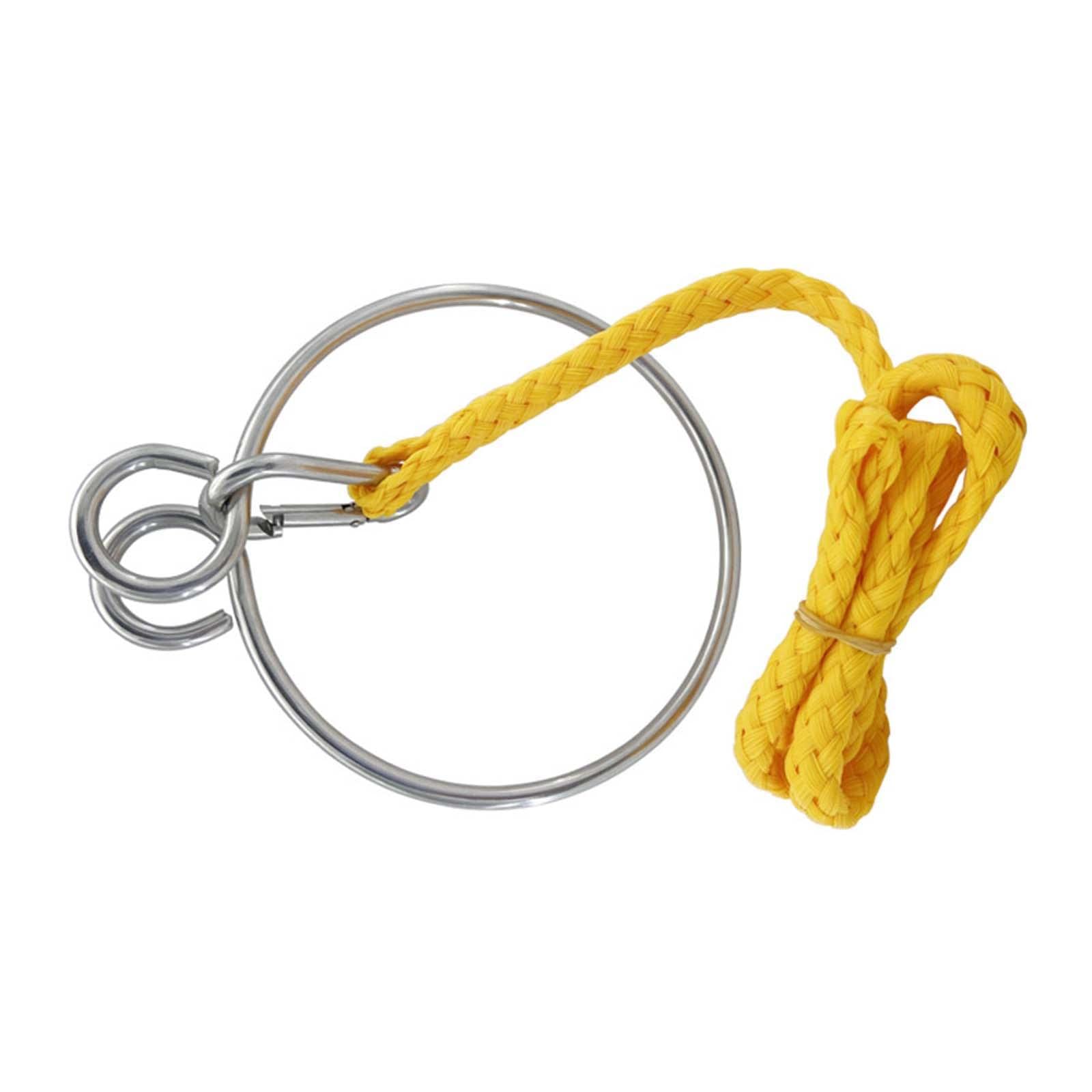 Gaffes Et Crochets De Mouillage, Equipement De Mouillage, 13 Cm Anneaux De Levage D'ancre avec 45 Cm Corde Utilisation Facile à La Plupart des Navires Et Yachts