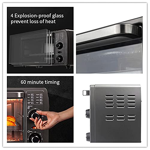 LYKYL 13L Multifunctionele huishoudelijke elektrische oven Duurzaam Mini Intelligent Timing Bakken/Gedroogd fruit… - Image 6