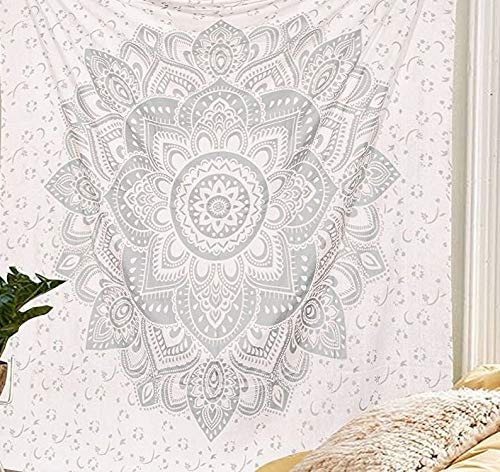 Textile Work Creations Creations Cotton Single Bed Tapestry Twin Hippie Bohemian (Multicolour)-image-48