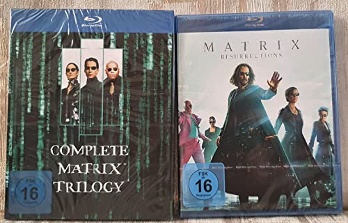 Preisvergleich Produktbild Matrix - The Complete Trilogy + Resurrections [Blu-ray]
