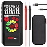 BSIDE Rechargeable Digital Multimeter Color LCD 3 Results Display 6000 Counts Auto-Ranging Pocket Vo